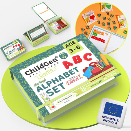 Alphabet- Knete- Set