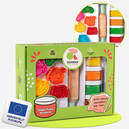 Knete Fahrzeuge - Premium Set