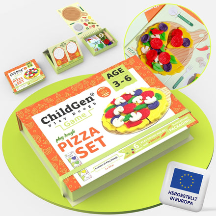 Pizza- Knete- Set