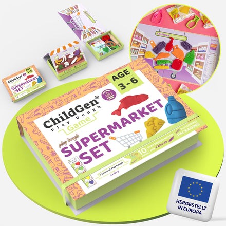 Supermarkt - Knete- Set