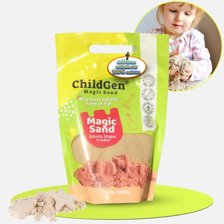 Kinetischer Sand, 907g Nachfüllpack - NATUR