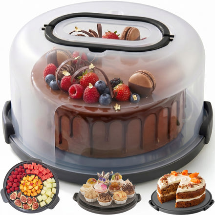 Kuchen Transportbox Rund