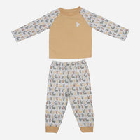 Pyjama-Set mit Aufdruck