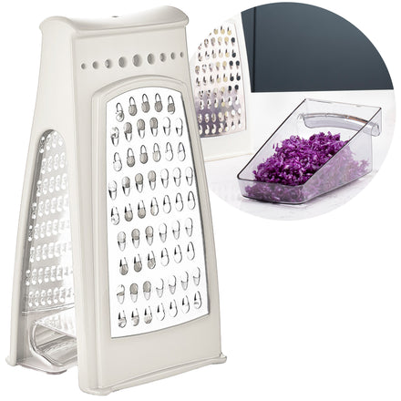 Küchenreibe mit Auffangbehälter